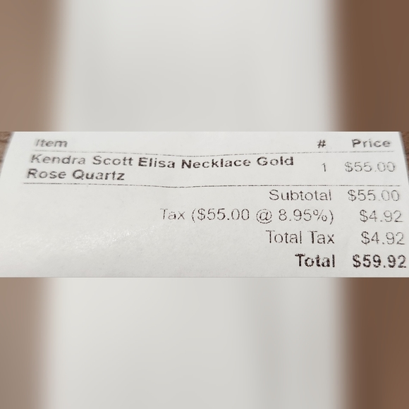 Lightly Used Kendra Scott Necklace - Picture 5 of 5